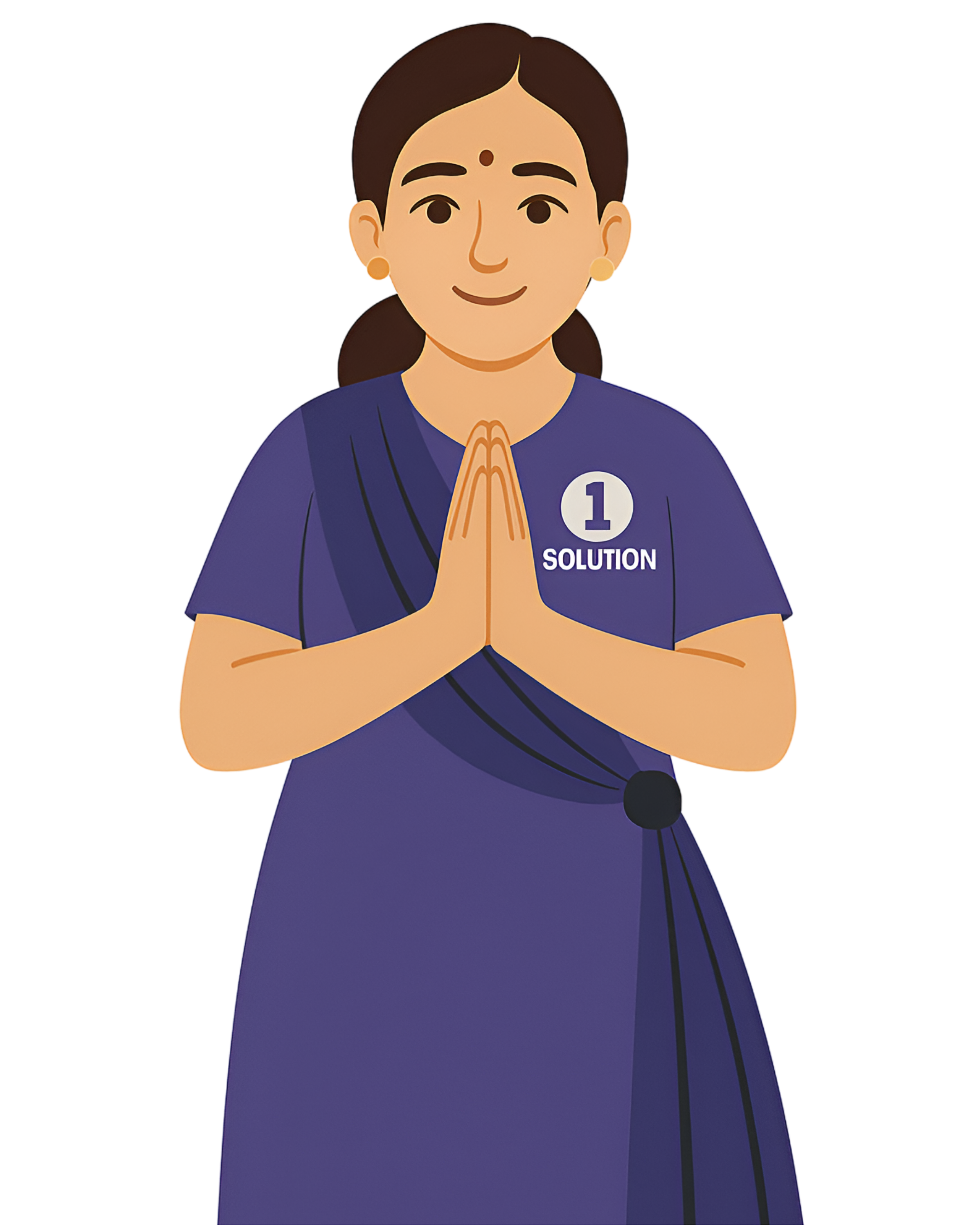 Namaste illustration